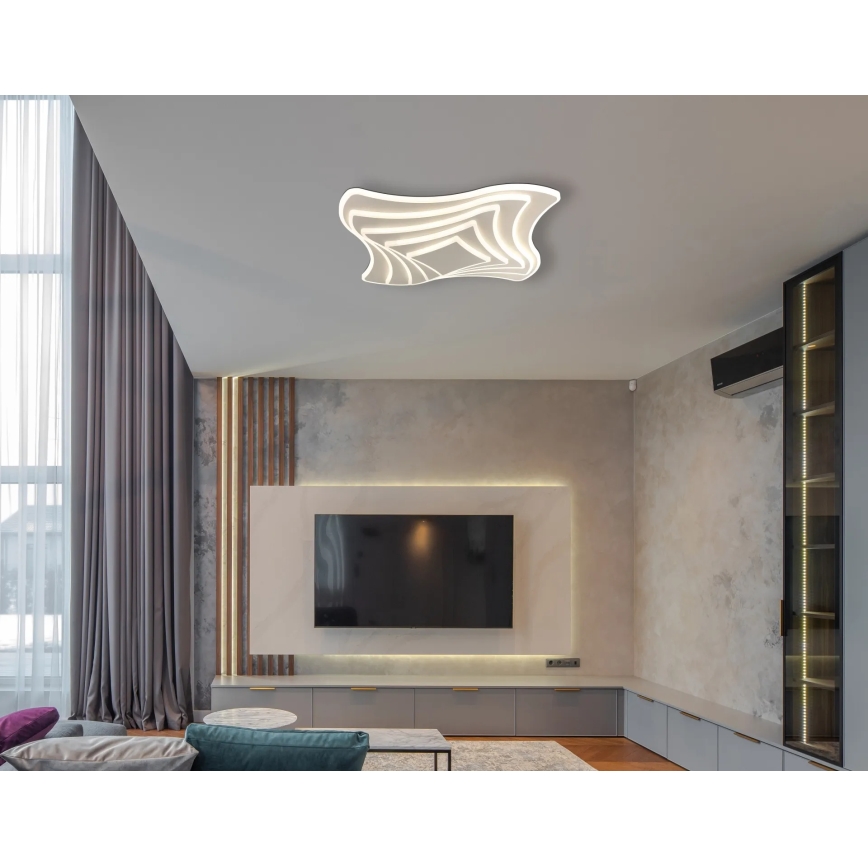 Globo - LED Stmívatelné stropní svítidlo LED/42W/230V 2700-6000K 45x45 cm + dálkové ovládání
