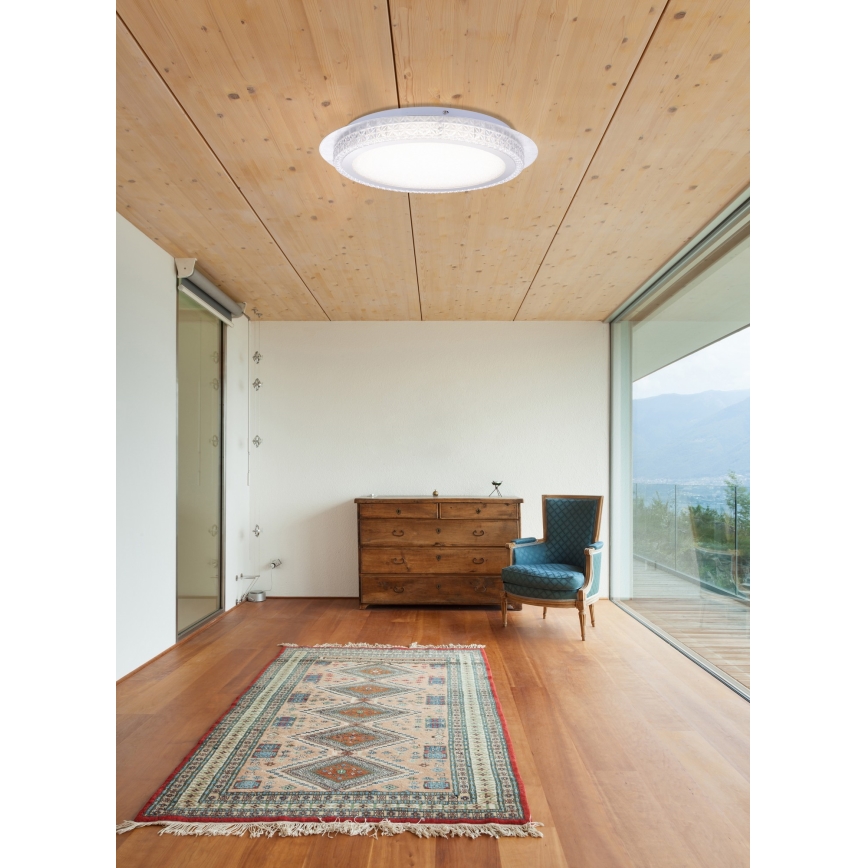 Globo - LED Křišťálové stropní svítidlo LED/18W/230V
