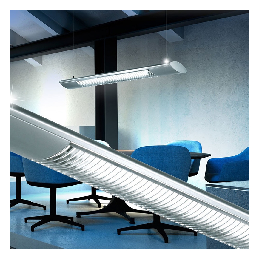 GLOBO 4209 - Závěsné zářivkové svítidlo OFFICE 2xT8/30W/3230V
