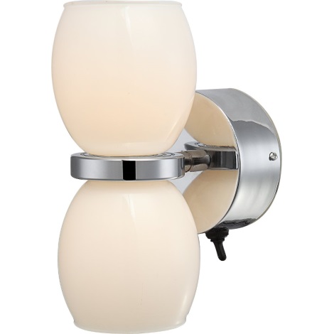 GLOBO 44200-2W - LED Koupelnové nástěnné svítidlo DANO 2xLED/3W/230V IP44