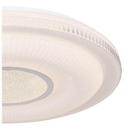 Globo - LED Stmívatelné stropní svítidlo LED/30W/230V 3000-6500K pr. 50 cm bílá Wi-Fi Tuya + dálkové ovládání