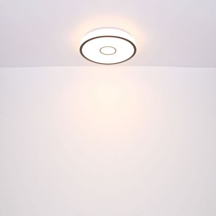 Globo - LED RGB Koupelnové stmívatelné svítidlo LED/40W/230V 2700-6500K IP44 Wi-Fi Tuya + dálkové ovládání