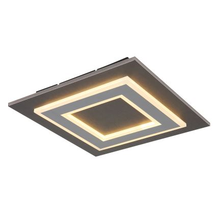 Globo - LED Stropní svítidlo LED/24W/230V 3000K 32x32 cm antracit