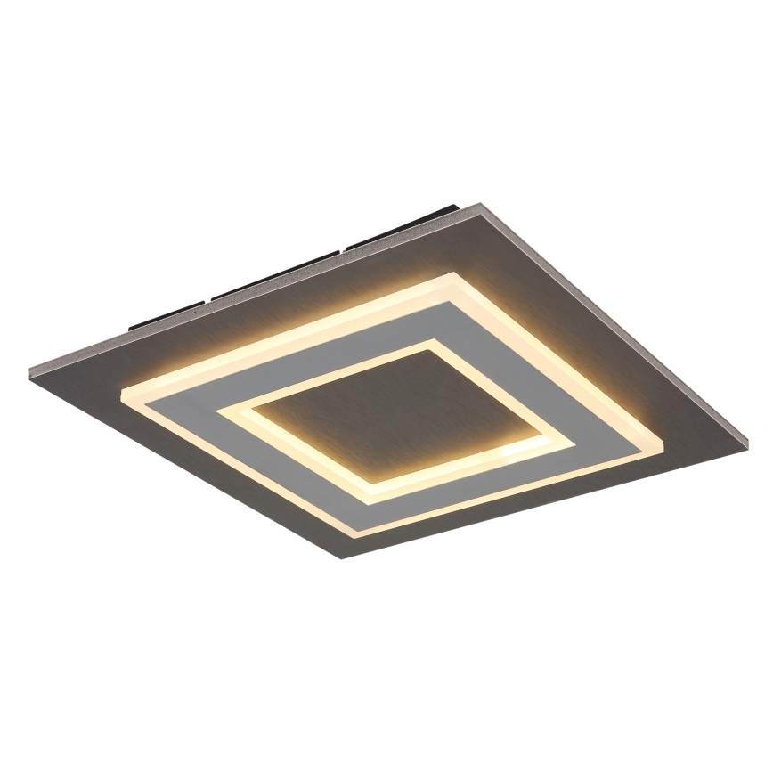 Globo - LED Stropní svítidlo LED/24W/230V 3000K 32x32 cm antracit
