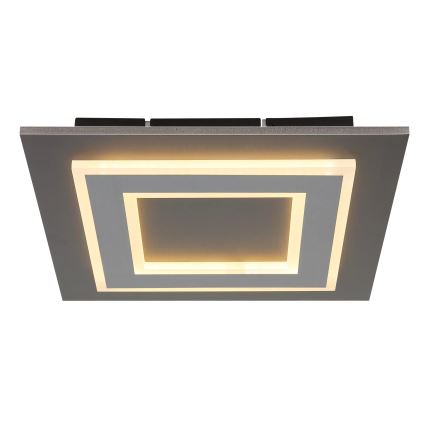 Globo - LED Stropní svítidlo LED/24W/230V 3000K 32x32 cm antracit