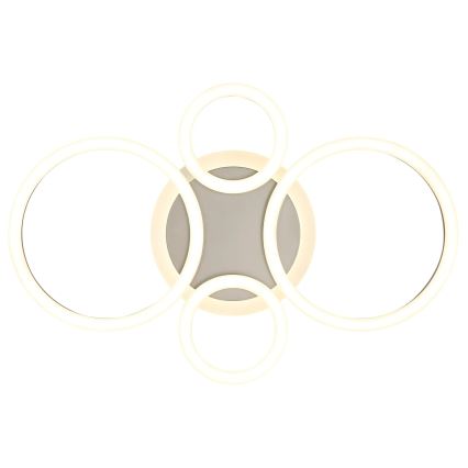 Globo - LED Stropní svítidlo LED/40W/230V 2700/4500/6500K pr. 35,5x53 cm mosaz