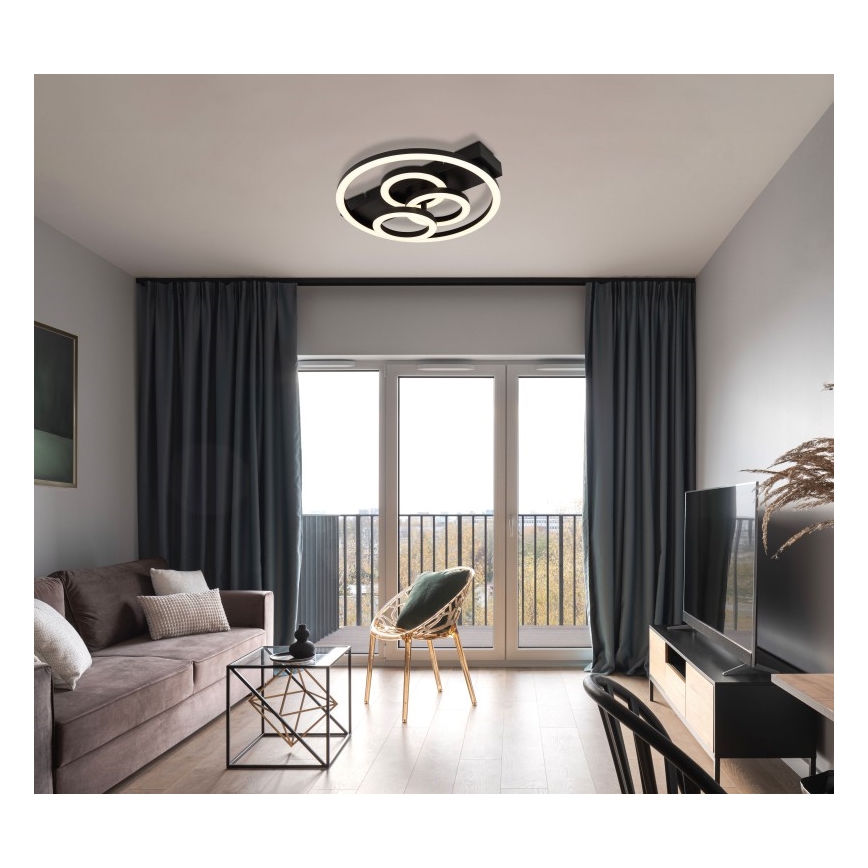 Globo - LED Stmívatelné stropní svítidlo LED/40W/230V 2700-6500K pr. 35x33 cm + dálkové ovládání