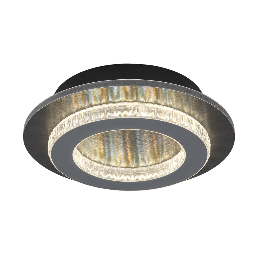 Globo - LED Stropní svítidlo LED/12W/230V 3000/4000/6500K pr. 20 cm antracit