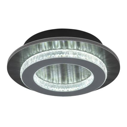 Globo - LED Stropní svítidlo LED/12W/230V 3000/4000/6500K pr. 20 cm antracit