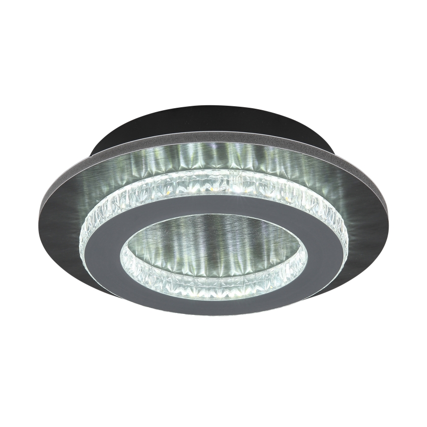 Globo - LED Stropní svítidlo LED/12W/230V 3000/4000/6500K pr. 20 cm antracit