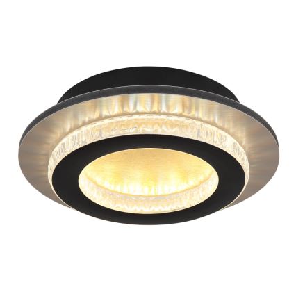 Globo - LED Stropní svítidlo LED/12W/230V 3000/4000/6500K pr. 20 cm černá