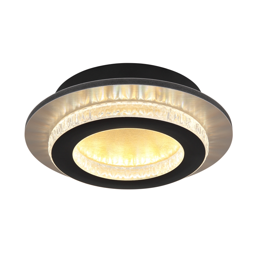 Globo - LED Stropní svítidlo LED/12W/230V 3000/4000/6500K pr. 20 cm černá