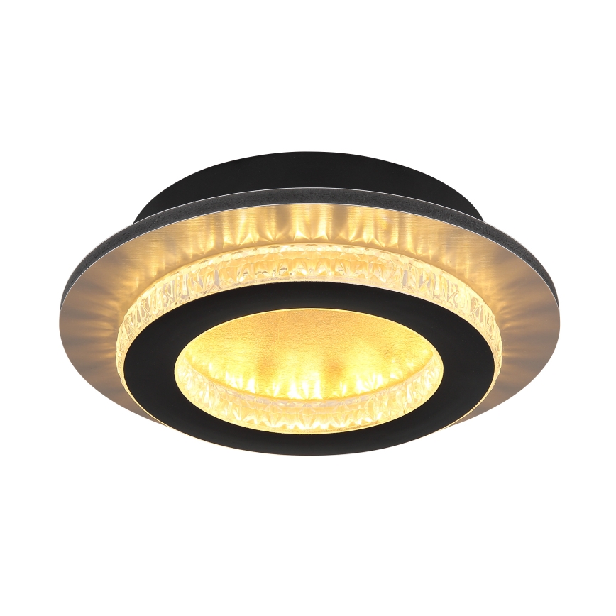 Globo - LED Stropní svítidlo LED/12W/230V 3000/4000/6500K pr. 20 cm černá