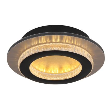 Globo - LED Stropní svítidlo LED/12W/230V 3000/4000/6500K pr. 20 cm černá