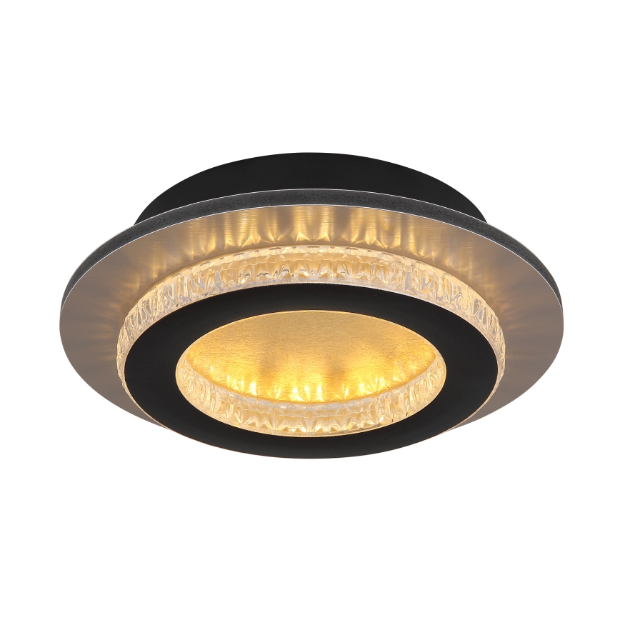 Globo - LED Stropní svítidlo LED/12W/230V 3000/4000/6500K pr. 20 cm černá