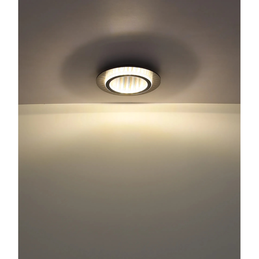 Globo - LED Stropní svítidlo LED/24W/230V 3000/4000/6500K pr. 35 cm antracit