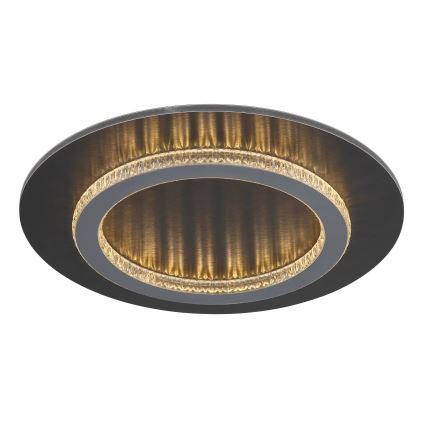 Globo - LED Stropní svítidlo LED/24W/230V 3000/4000/6500K pr. 35 cm antracit