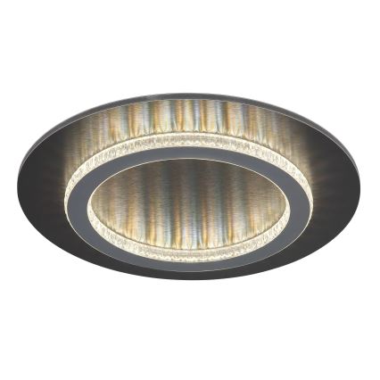 Globo - LED Stropní svítidlo LED/24W/230V 3000/4000/6500K pr. 35 cm antracit