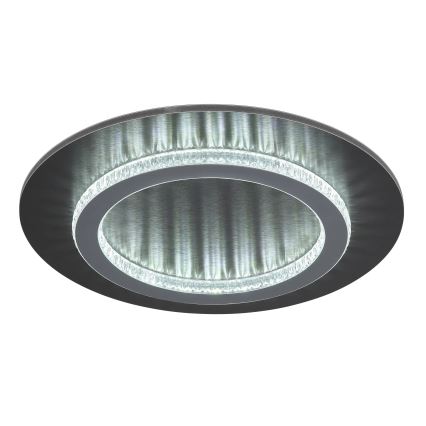 Globo - LED Stropní svítidlo LED/24W/230V 3000/4000/6500K pr. 35 cm antracit