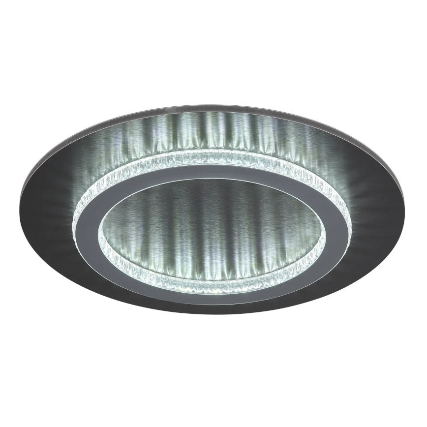 Globo - LED Stropní svítidlo LED/24W/230V 3000/4000/6500K pr. 35 cm antracit