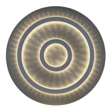 Globo - LED Stmívatelné stropní svítidlo LED/40W/230V 3000-6500K pr. 45 cm antracit + dálkové ovládání
