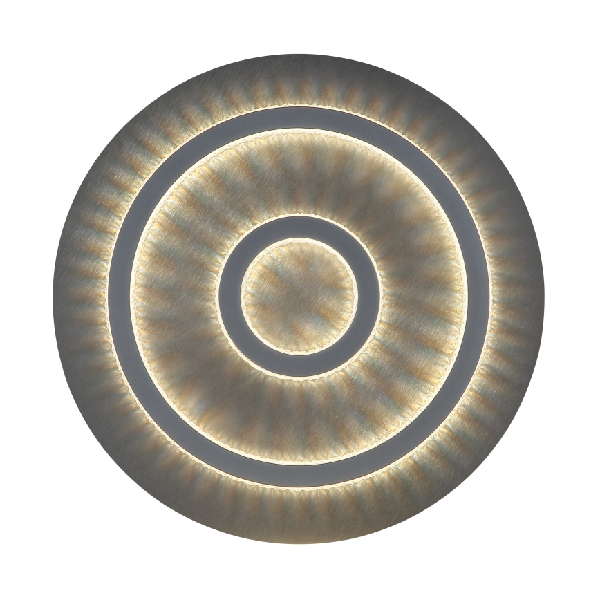 Globo - LED Stmívatelné stropní svítidlo LED/40W/230V 3000-6500K pr. 45 cm antracit + dálkové ovládání