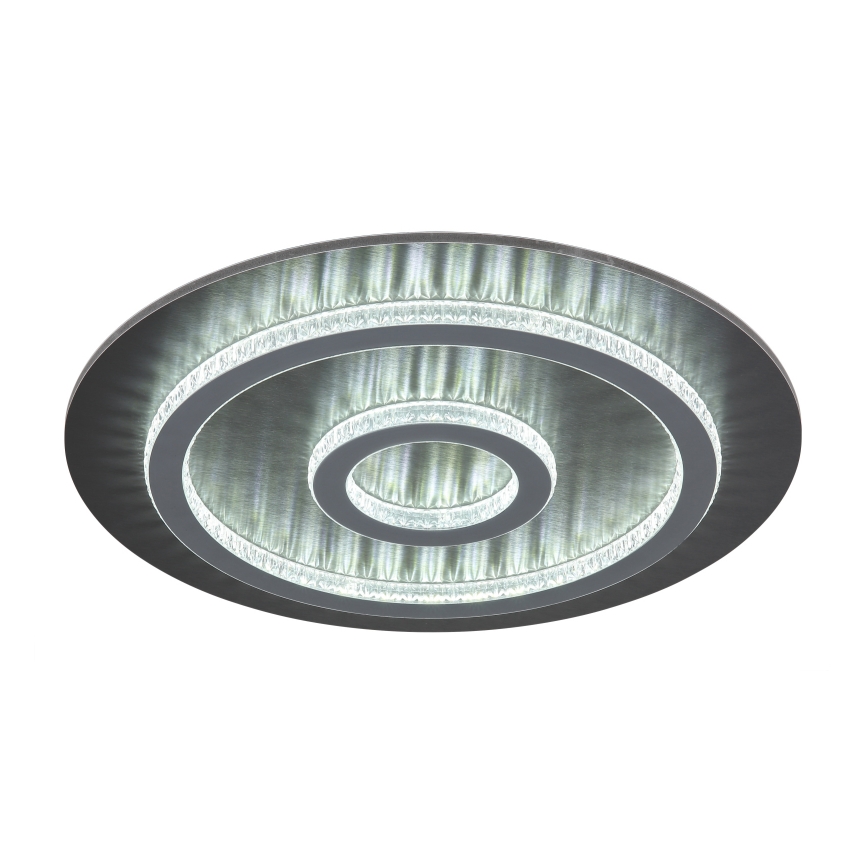 Globo - LED Stmívatelné stropní svítidlo LED/40W/230V 3000-6500K pr. 45 cm antracit + dálkové ovládání