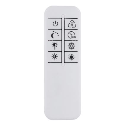Globo - LED Stmívatelné stropní svítidlo LED/40W/230V 3000-6500K pr. 45 cm bílá + dálkové ovládání