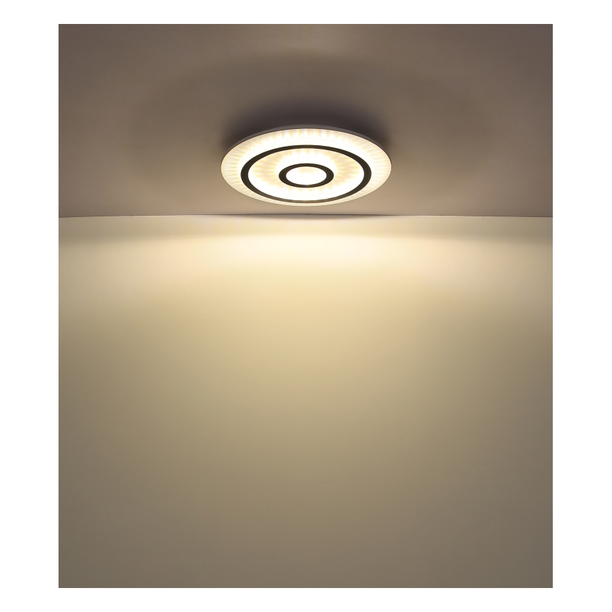 Globo - LED Stmívatelné stropní svítidlo LED/40W/230V 3000-6500K pr. 45 cm bílá + dálkové ovládání