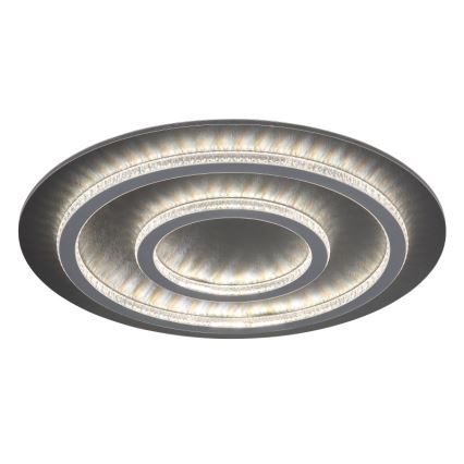 Globo - LED Stmívatelné stropní svítidlo LED/60W/230V 3000-6500K pr. 55 cm antracit + dálkové ovládání
