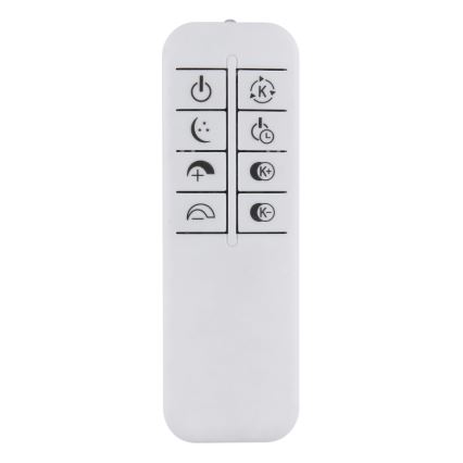 Globo - LED Stmívatelné stropní svítidlo LED/60W/230V 3000-6500K pr. 55 cm černá + dálkové ovládání