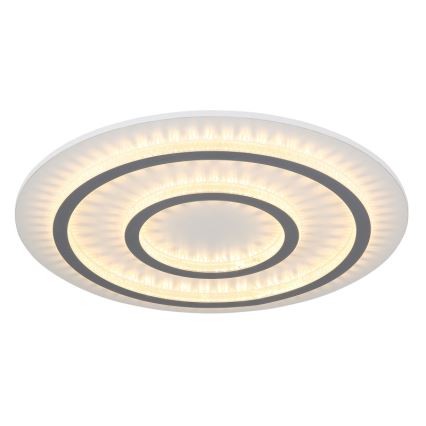 Globo - LED Stmívatelné stropní svítidlo LED/60W/230V 3000-6500K pr. 55 cm bílá + dálkové ovládání