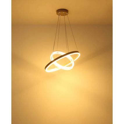 Globo - LED Lustr na lanku LED/30W/230V 3000K