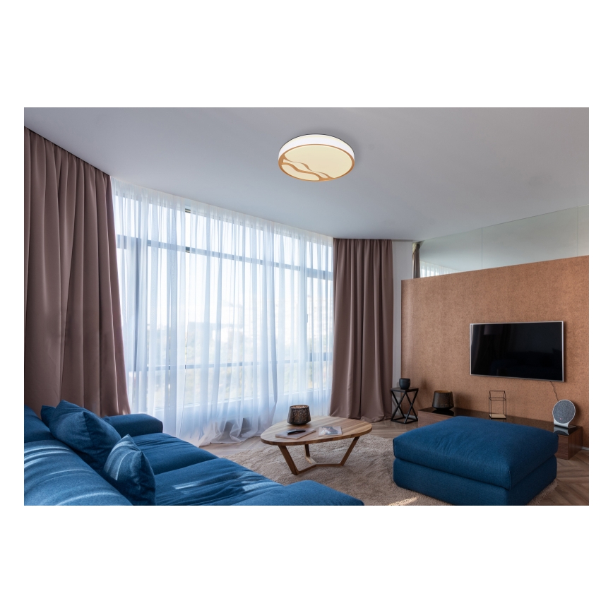 Globo - LED Stmívatelné stropní svítidlo LED/30W/230V 2700K/4000K/6500K + dálkové ovládání