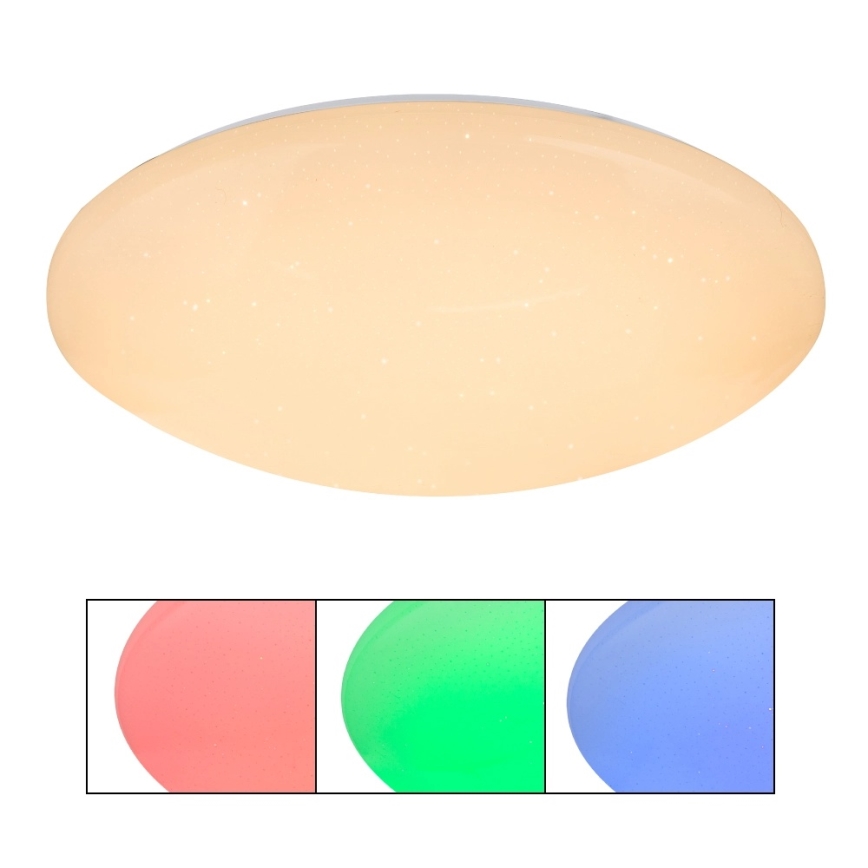 Globo - LED RGB Stmívatelné stropní svítidlo LED/48W/230V + LED/10W 2700-6500K pr. 50 cm + dálkové ovládání