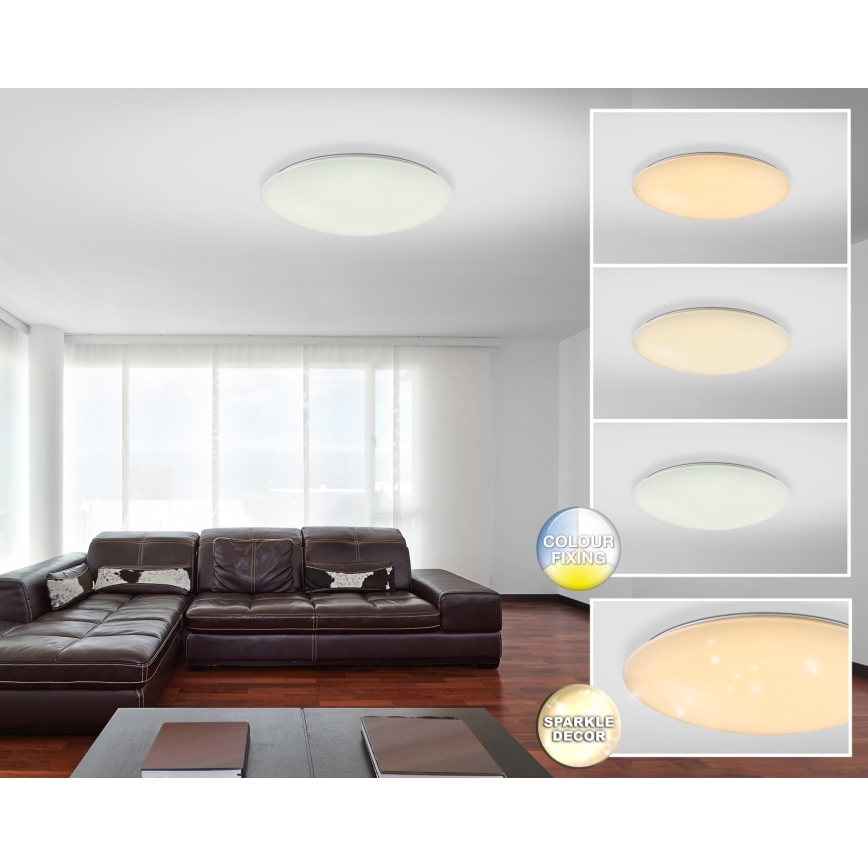 Globo - LED Stmívatelné stropní svítidlo LED/80W/230V + dálkové ovládání