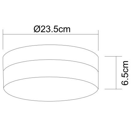 Globo - Stropní svítidlo 2xE27/40W/230V