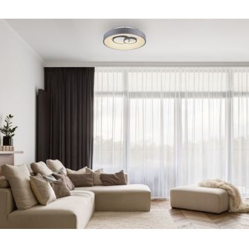 Globo - LED Stmívatelné stropní svítidlo LED/50W/230V 3000-6000K + dálkové ovládání