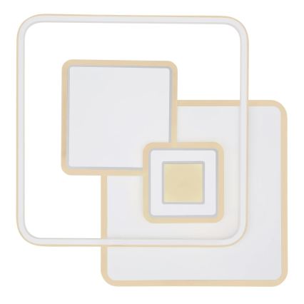 Globo - LED Stmívatelné stropní svítidlo LED/50W/230V 2700-6000K Wi-Fi Tuya 50,3x50,3 cm + dálkové ovládání