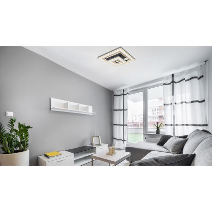 Globo - LED Stmívatelné stropní svítidlo LED/50W/230V 2700-6000K + dálkové ovládání