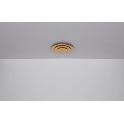 Globo - LED Stropní svítidlo LED/18W/230V 3000K pr. 18 cm zlatá