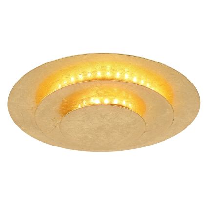 Globo - LED Stropní svítidlo LED/18W/230V 3000K pr. 18 cm zlatá