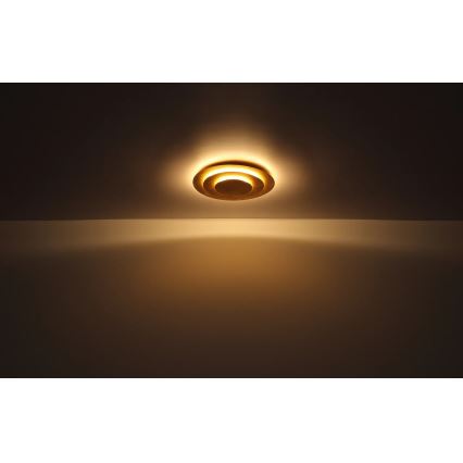 Globo - LED Stropní svítidlo LED/40W/230V 3000K pr. 49 cm zlatá