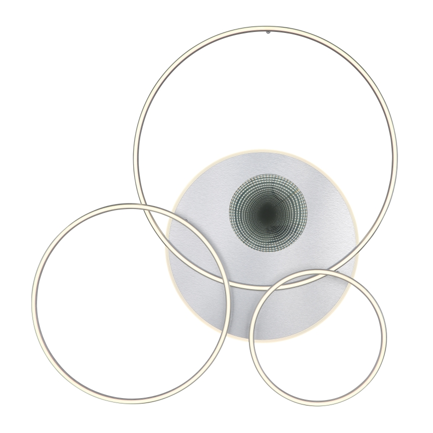 Globo - LED Stmívatelné stropní svítidlo LED/70W/230V 2700-6500K matný chrom + dálkové ovládání