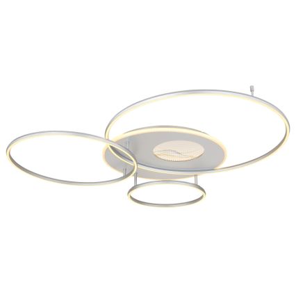 Globo - LED Stmívatelné stropní svítidlo LED/70W/230V 2700-6500K matný chrom + dálkové ovládání