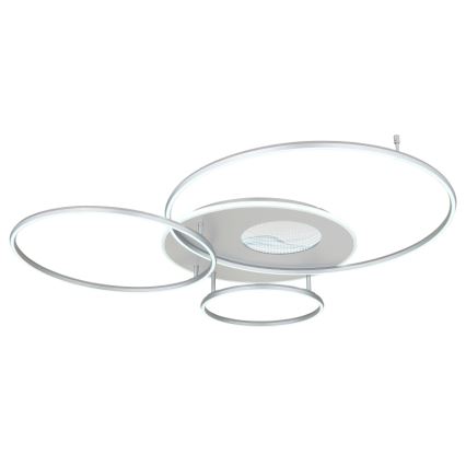 Globo - LED Stmívatelné stropní svítidlo LED/70W/230V 2700-6500K matný chrom + dálkové ovládání