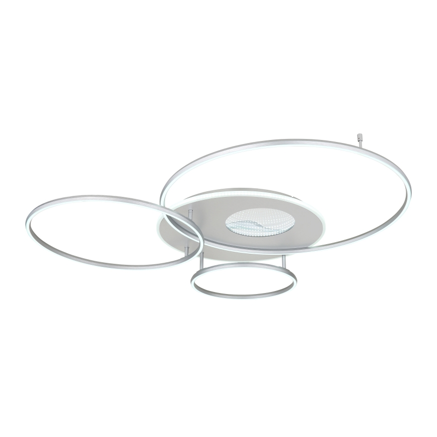 Globo - LED Stmívatelné stropní svítidlo LED/70W/230V 2700-6500K matný chrom + dálkové ovládání