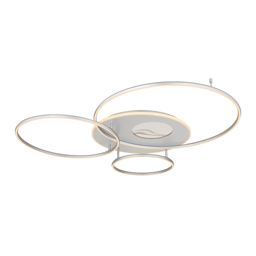 Globo - LED Stmívatelné stropní svítidlo LED/70W/230V 2700-6500K matný chrom + dálkové ovládání