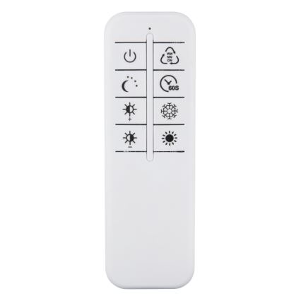 Globo - LED Stmívatelné stropní svítidlo LED/70W/230V 2700-6500K matný chrom + dálkové ovládání