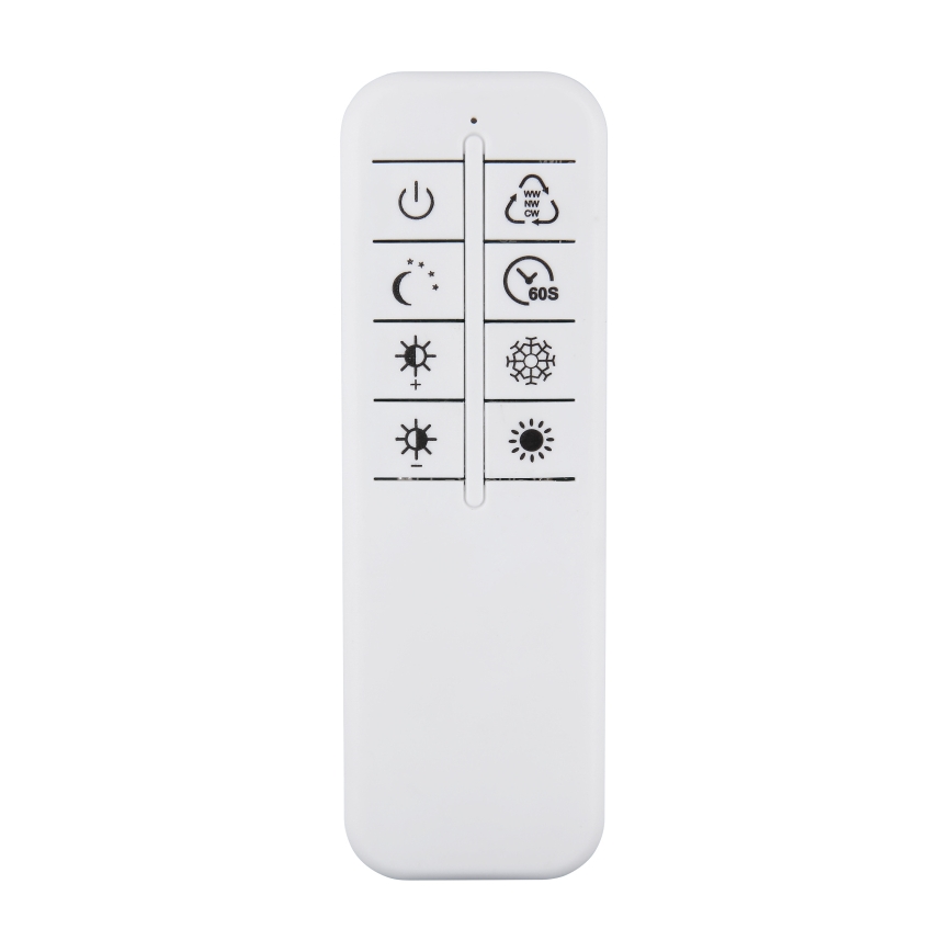 Globo - LED Stmívatelné stropní svítidlo LED/70W/230V 2700-6500K matný chrom + dálkové ovládání